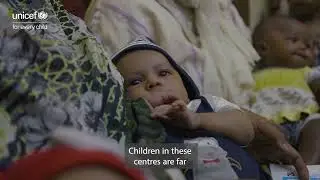 Sheldon Yett in Khartoum: treating severe malnutrition at Abuda Outpatient Centre