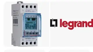 How to #Legrand #digital_timer settings program set-up model AlphaRex3D22a/412657