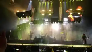 Rammstein Vienna 2016, Sonne, 4K,  ohne Stimme Lindemann wirft Mikro 2x weg, Publikum singt, Part2
