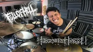 Full of Hell - Vomiting Glass, Schizoid Rupture & Vacuous Dose (New &Aacute;lbum)  Gush MX - Drum Cover.