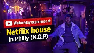 Netflix House Philly: Wednesday: Eve of Outcast full walkthrough #pov #netflix #wednesdaynetflix 