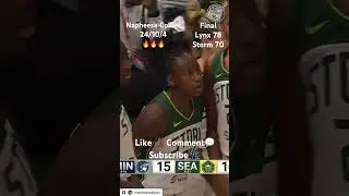 The Lynx Want More Rings 💍 #WNBA #NapheesaCollier #Minnesota #Lynx #Seattle #Storm #GTASports