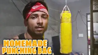 How to make Punching Bag At Home | Level Up Your Boxing with Punching Bag | Angrytik