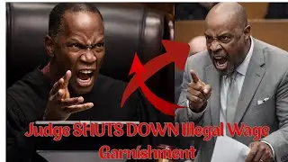 Judge SHUTS DOWN Illegal Wage Garnishment | Courtroom Goes Silent