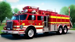 Firefighter's Unveiling: Fire Engine Sliding Side Panels | Free Copyright-Safe Sound Effects