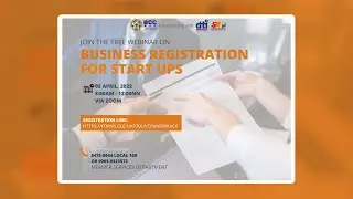 Training on: Business Registration For Start-ups (BCC x DTI-NCRO x SME Roving Academy)
