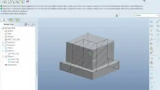 Pro e Advanced X section Feature