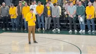 Pregame Prayer Before A Baylor Basketball Game