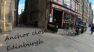Anchor close Edinburgh walking tour Scotland 4k