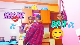 Asking My GIRLFRIEND *FOR IT💦* in the KITCHEN To See Her REACTION..