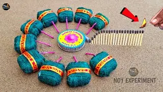 Lots Of Unlimited Volvo Sutali Crackers And Chakri Vs Matchstick Chain Reaction Dominos 😱|