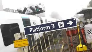 South Western Railway Class 444045-444003 Departure Woking for London Waterloo