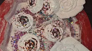 Glitter mix #asmr #gymchalk #asmrpuny #satisfying #asmrcomunity #stressrelief #glitter #viral