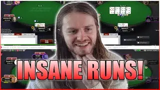 THESE RUNOUTS ARE INSANE! $50 TO $10,000 BANKROLL CHALLENGE! Epiphany77 Stream Highlights