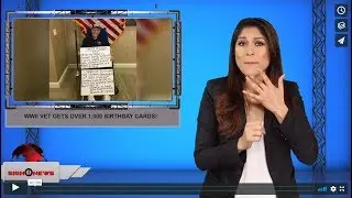WWII Vet gets over 1,000 birthday cards! (ASL - 11.13.19)