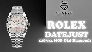 (intro) Rolex Datejust 126334 MoP Dial Diamonds Fullbox 2018
