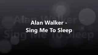 Alan Walker - Sing Me To Sleep [가사/해석/발음][만조]