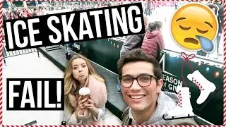 Ice Skating Fail! VLOGMAS Day 11!