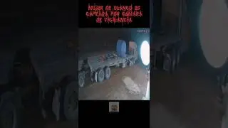 Mujer de blanco es captada por c&aacute;mara de vigilancia. #horror