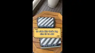 Review t&uacute;i Off White Diag Flap Bag ss21 v&agrave; xem t&uacute;i đựng được g&igrave;?