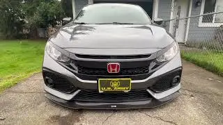Alpharex Black Nova Series Headlights for 10th Gen Civic