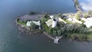 Drone Above Peats Island Brooklyn Sydney 04 09 2016