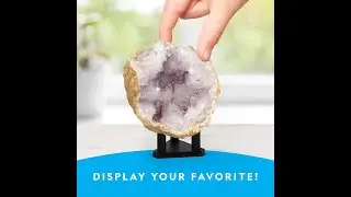 National Geographic Break Open 5 Jumbo Geodes &mdash; набор для изучения Земли с 5 премиальными, очень ...