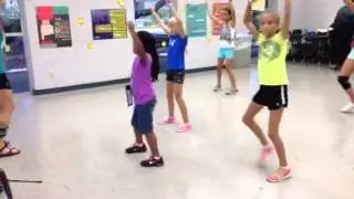 Faby in creative dance