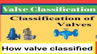 Classification of Control Valves