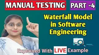 "What is the waterfall model | SDLC Model | #manualtesting