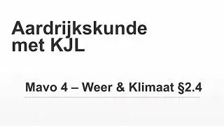 De GEO Examentraining 2018 MAVO 4 Weer en klimaat 2.4
