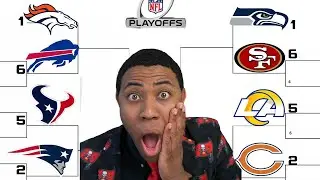 Divisional Round Picks (2026) 🏈 | Texans-Pats, Bills-Broncos, Rams-Bears, 49ers-Seahawks