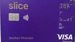 SlicePAY NEW VISA CARD UNBOXING HINDI