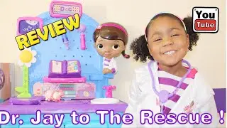 BEST UNBOXING Doc McStuffins feel better check up center #TOYREVIEW