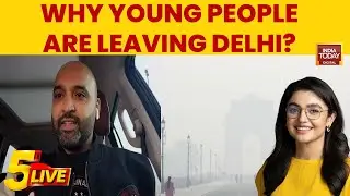 Prominent AI Content Creator Moves to Abu Dhabi Citing Delhi Pollution | The Great Smog Exodus