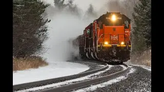 Winter Trains on the Missabe