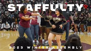 Staffulty Tiktok Dance | Florin HS 2023 Winter Assembly