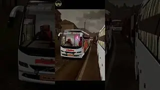 Volvo Bus Break Test in Rain 😎🌧️ #shorts #short #viral