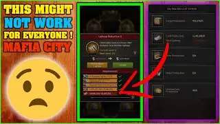 This Resource Production Trick Solved My Problem ! Mafia City 😳