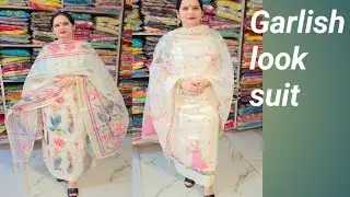 🚩जय माता दी🚩 Garlish look suit कोटा डोरिया fabric order n.7683056801 #suitfashion #suitdesign #suit