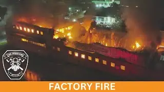 Structural Fire - Crown Mines, Johannesburg