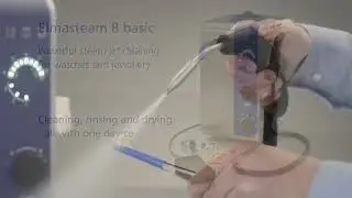 How does the Elmasteam 8 Basic Steam Cleaner work?