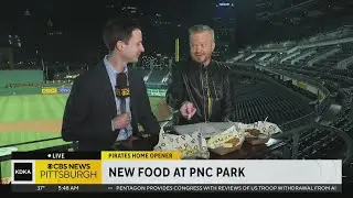Sampling the new food offerings at PNC Park