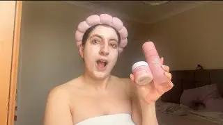 💕✨ Alya Skin Clay Mask & Skincare #alya #skincare #makeup #natural #beauty #skin