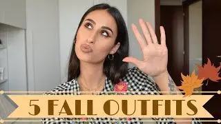 COSA MI METTO?//5  FALL OUTFITS 2019🐿🍂