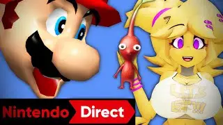 Nintendo Direct Livestream! Super Mario RPG Remake - Pikmin 4 - Super Mario Bros Wonder