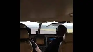 June 24, landing in Kihihi (from Kisoro), Uganda AeroLink.