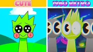 INCREDIBOX SPRUNKI: Sprunki 1980: Retro Edition VS Cute Version! (New mod)