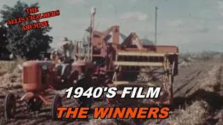 Дилерский центр Allis Chalmers 1940-х годов: тракторы Winners WC B C G и M7 (HD-версия).