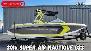 Used 2016 Nautique Super Air Nautique G23 Boat For Sale In Mooresville, NC: Walkaround and Review